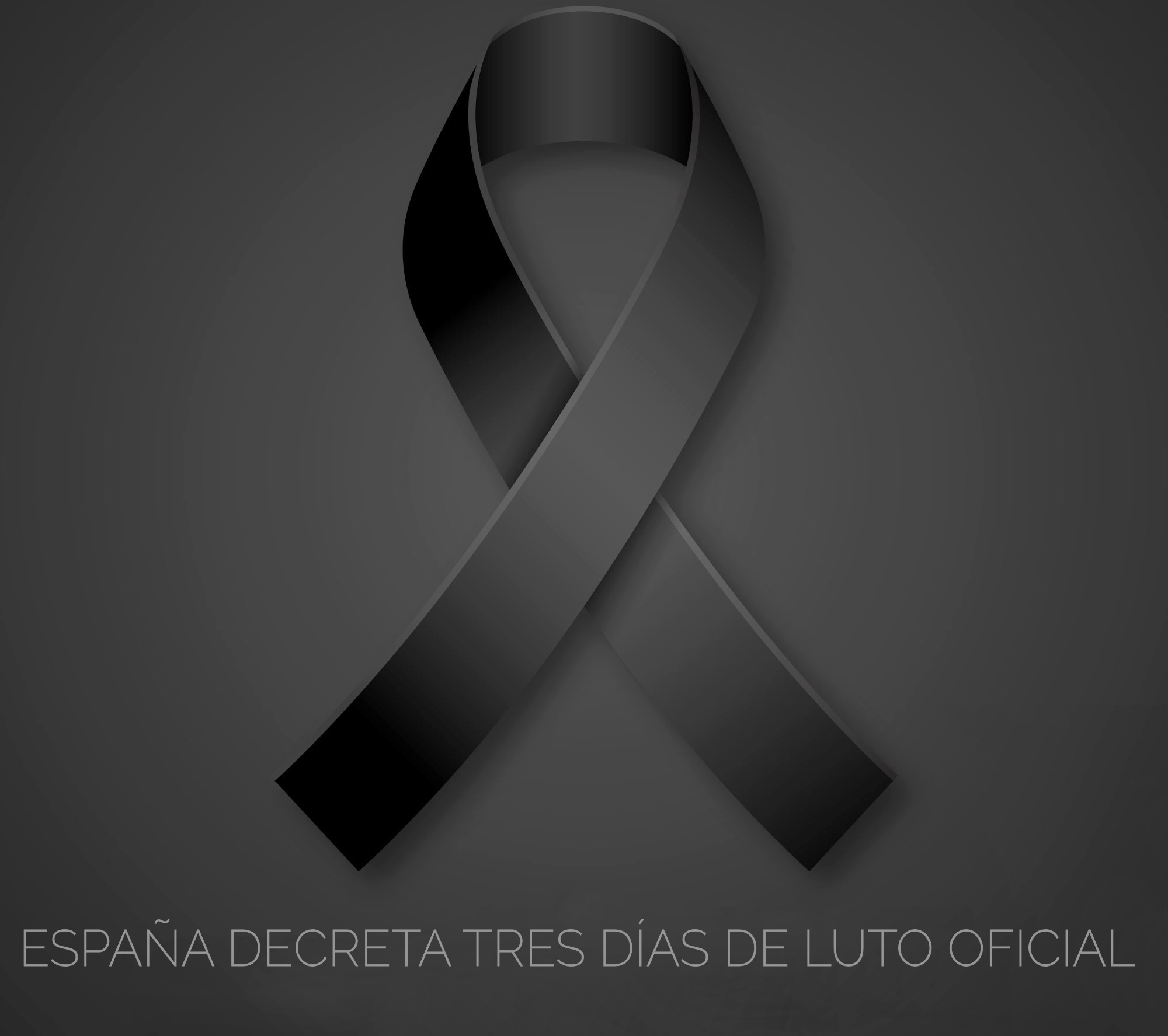 El Gobierno de España decreta tres días de Luto Oficial por las víctimas de la Dana